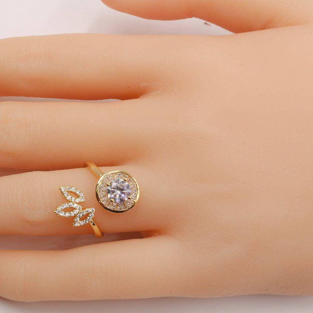 خاتم روزالين زركون خواتم متوفر 2 لون