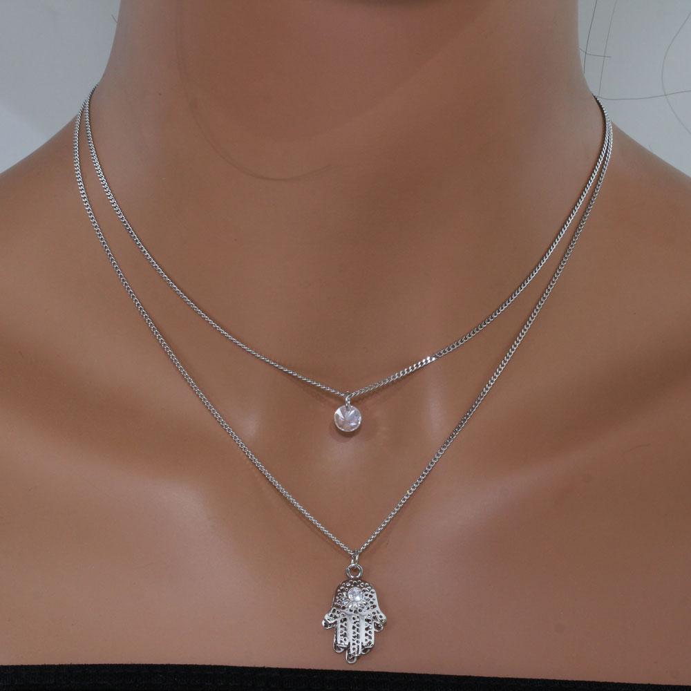 سلسال كف دورين زركون سلسال متوفر 2 لون