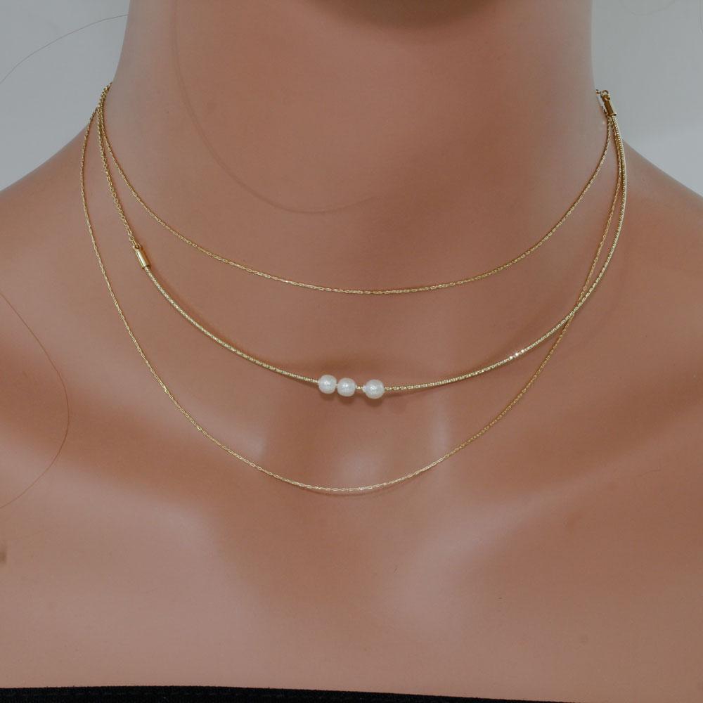 طوق وسلاسل ادوار سلسال متوفر 2 لون