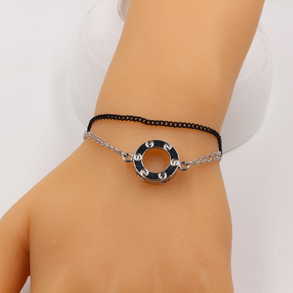 اسواره كارتير مدوره معدنيه اسواره متوفر 2 لون