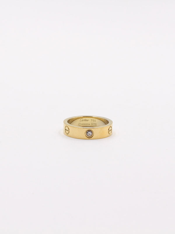 خاتم كارتير لوقو ذهبي زركون خواتم CARTIER