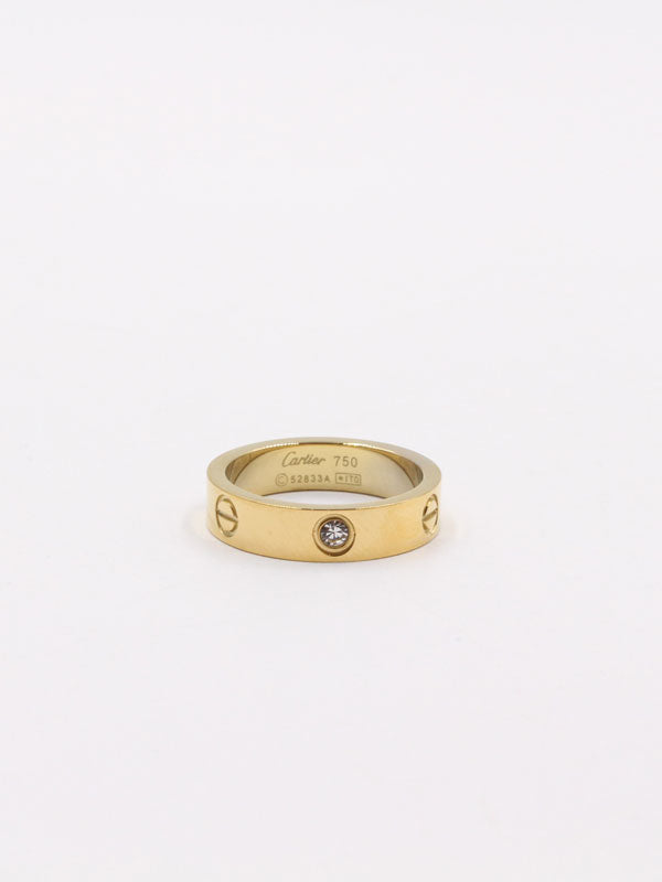 خاتم كارتير لوقو ذهبي زركون خواتم CARTIER