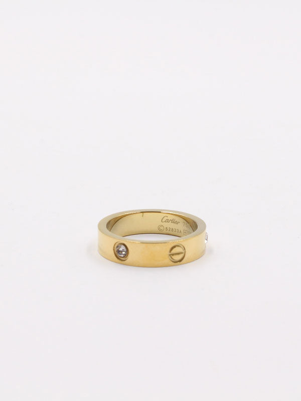 خاتم كارتير لوقو ذهبي زركون خواتم CARTIER ذهبي 5