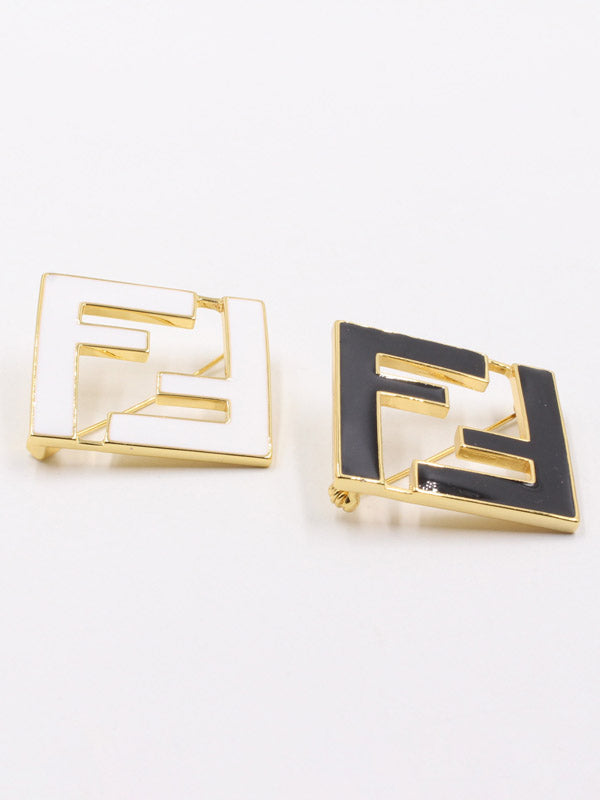 بروش فندي F لوقو بروش fendi