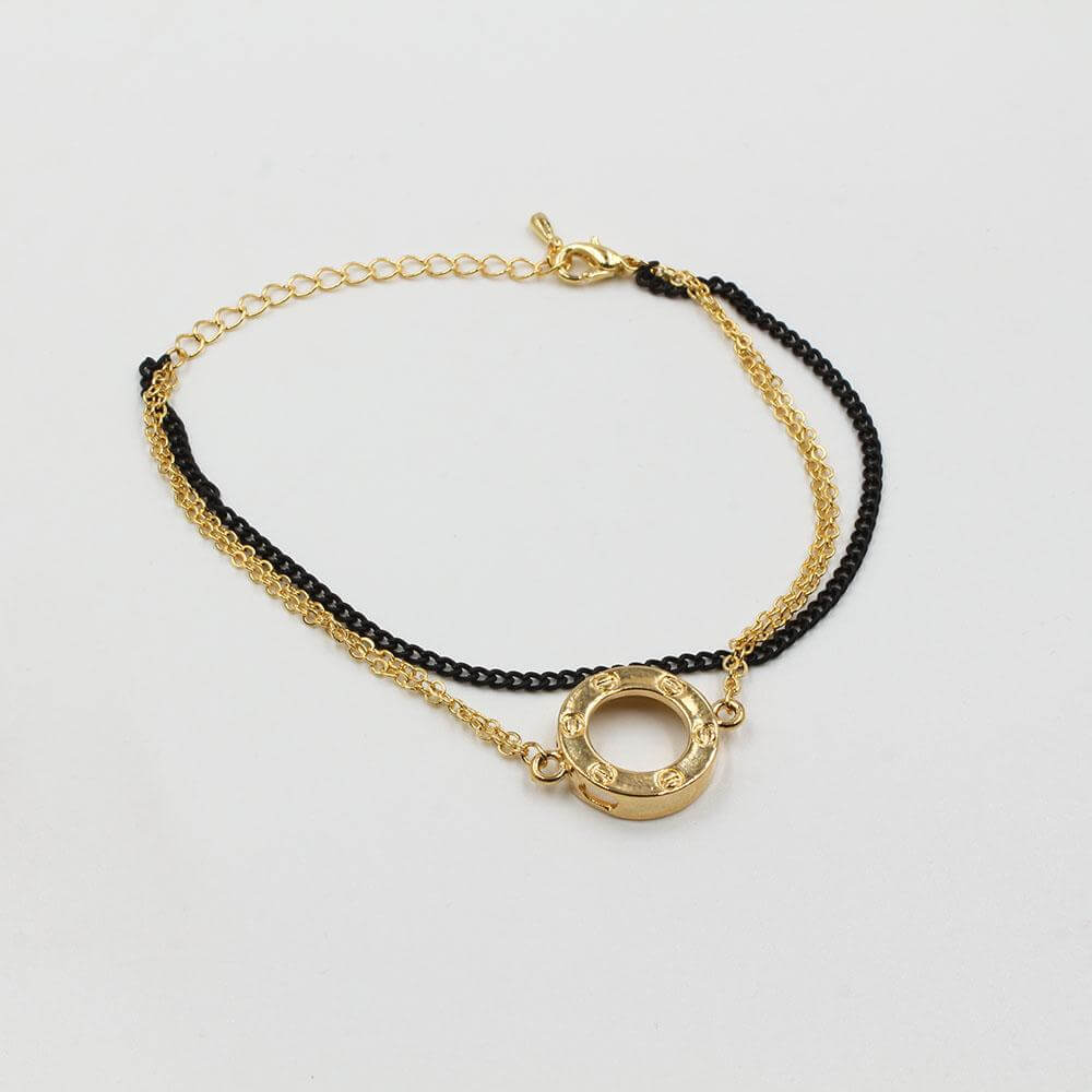 اسواره كارتير مدوره معدنيه اسواره متوفر 2 لون