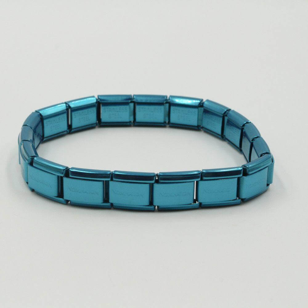 اسوارة نومنيشن اكستنشن ستانلس ستيل اسواره nomination ازرق