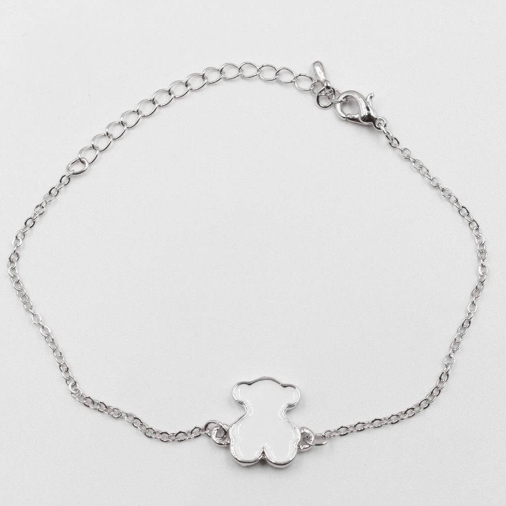 اسواره توس بلاتينق اسواره دبدوب ابيض فضي