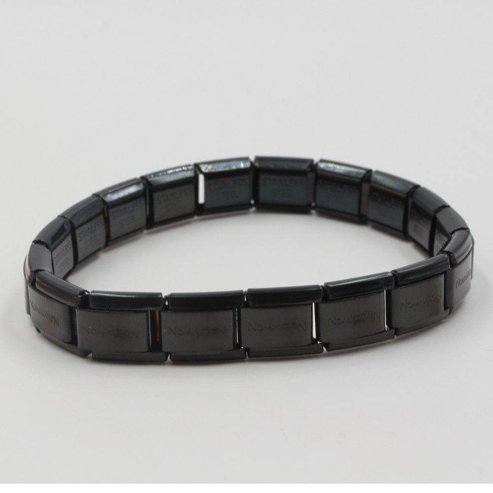 اسوارة نومنيشن اكستنشن ستانلس ستيل اسواره nomination اسود