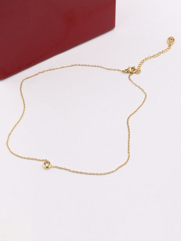 سلسال كارتير ناعم ون ستون سلسال CARTIER