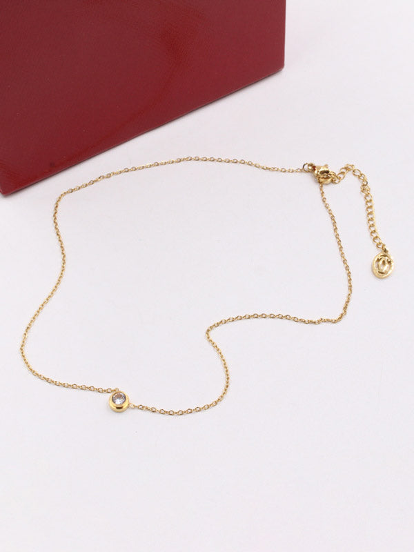 سلسال كارتير ناعم ون ستون سلسال CARTIER