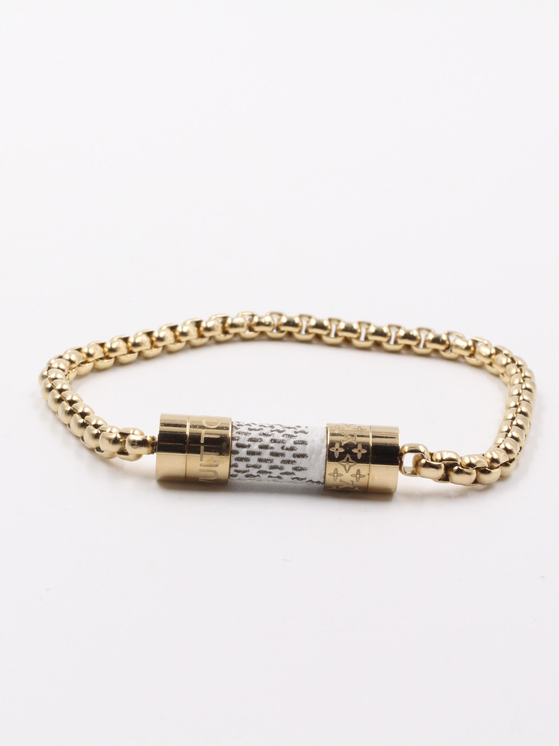 اساور لويس فيتون قولد ميتال اسواره louis vuitton ابيض