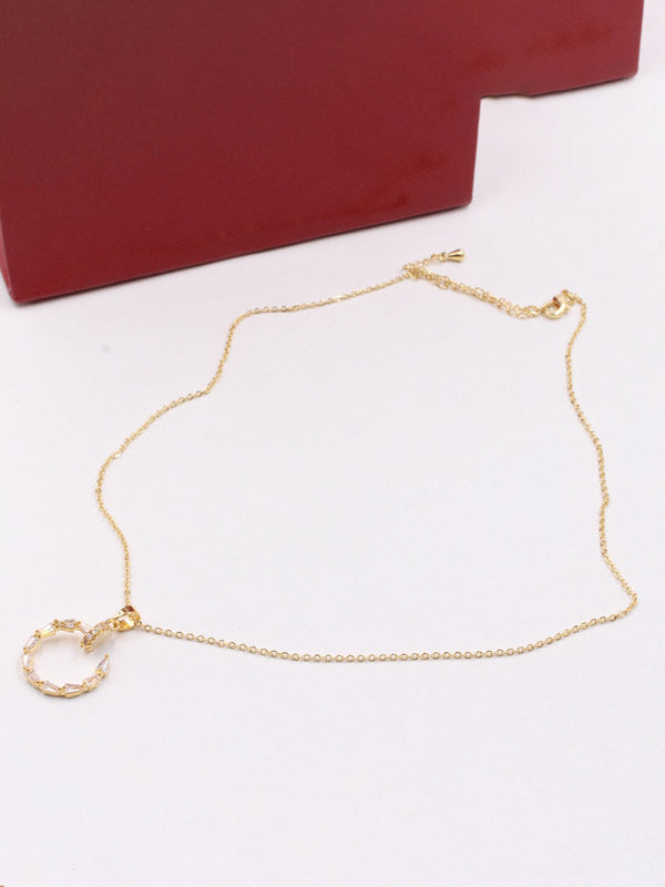 سلسال كارتير مسمار كيوبك ستون سلسال CARTIER