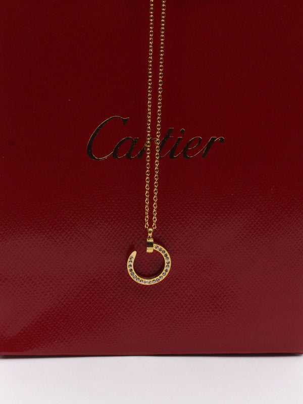سلسال كارتير مسمار صغير ذهبي سلسال CARTIER ذهبي