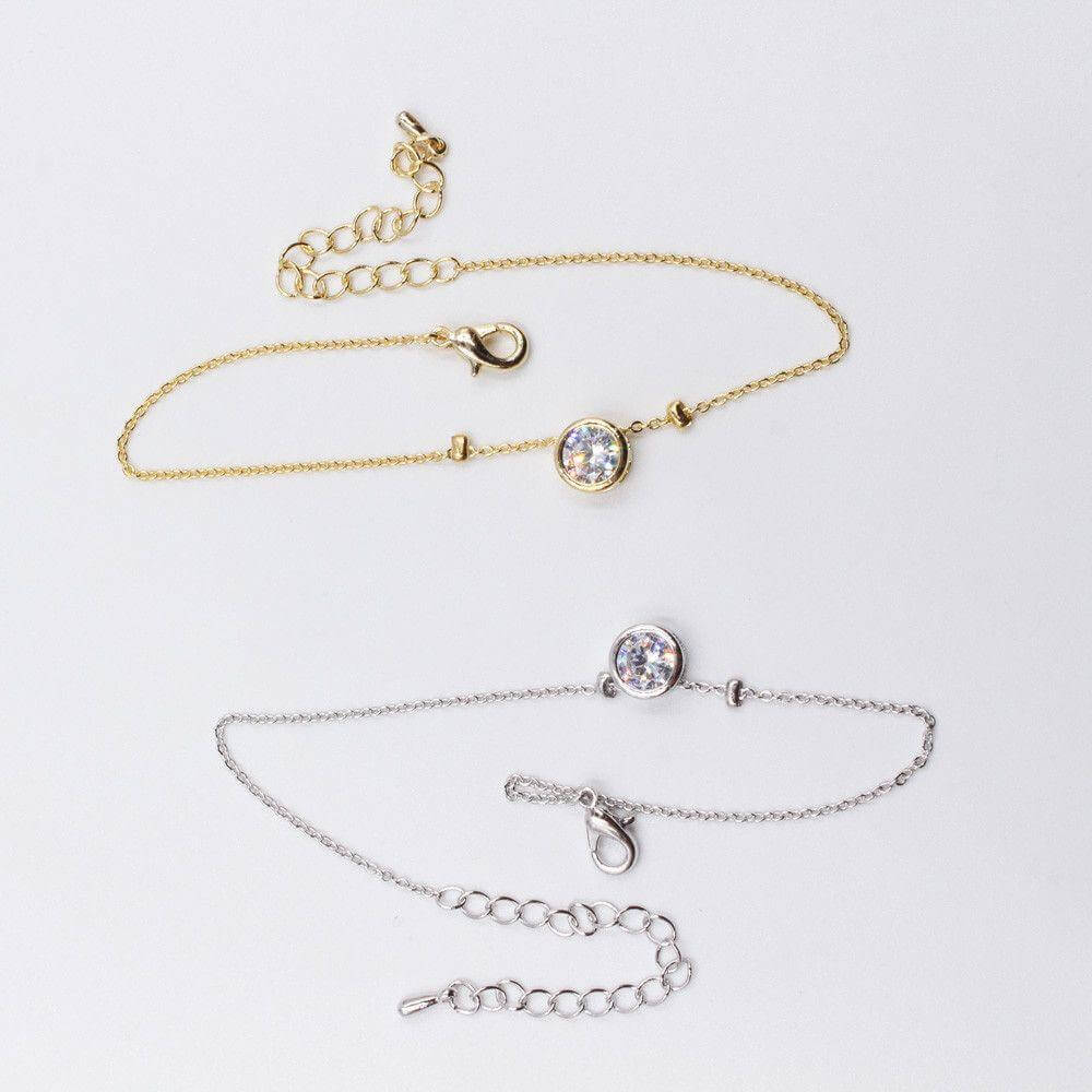 اسواره بفص سوليتير زركون اسواره متوفر 2 لون