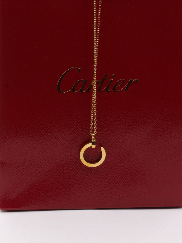 سلسال كارتير مسمار صغير ذهبي سلسال CARTIER