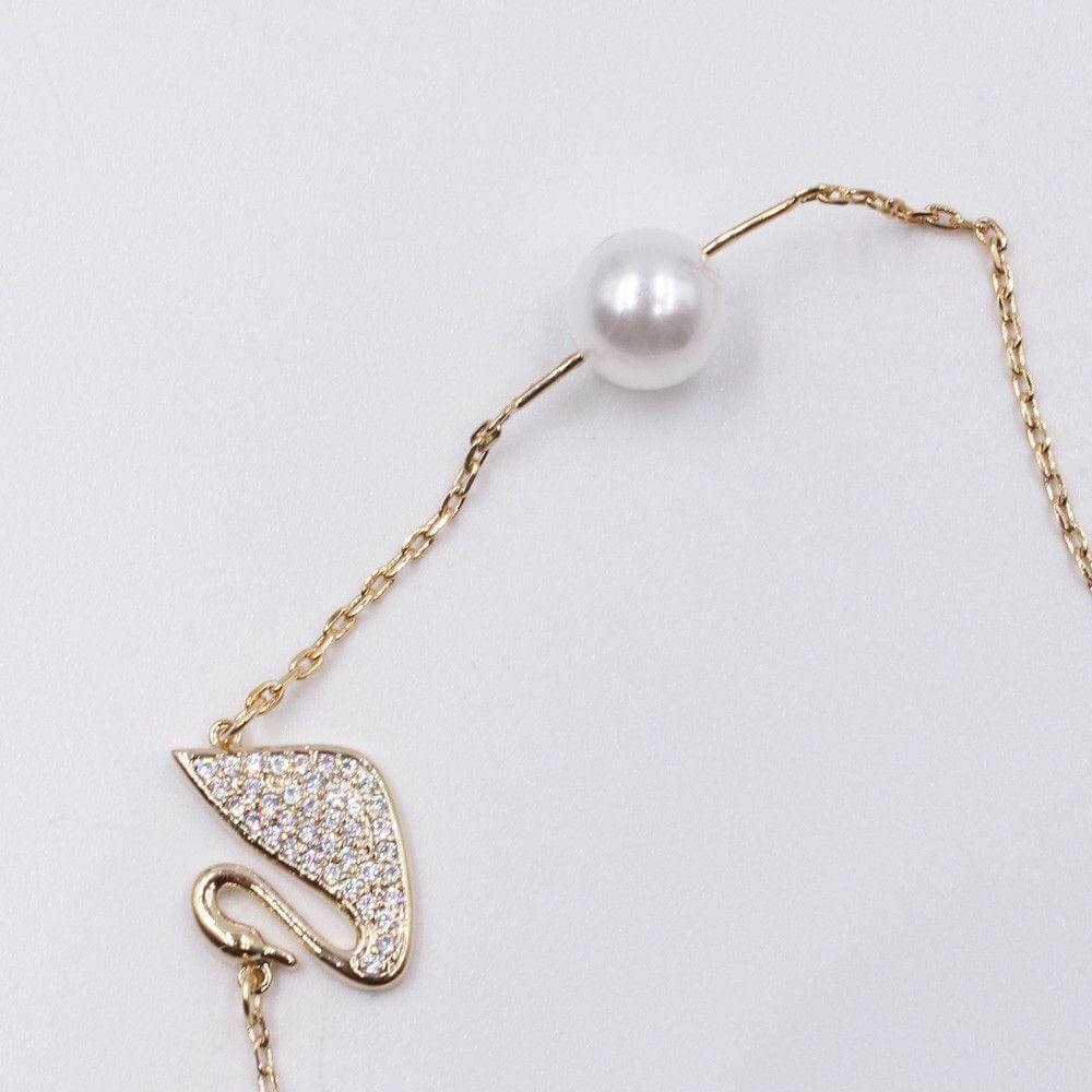 اسواره وزه وحبة لولو ذهبي اسواره متوفر 1 لون