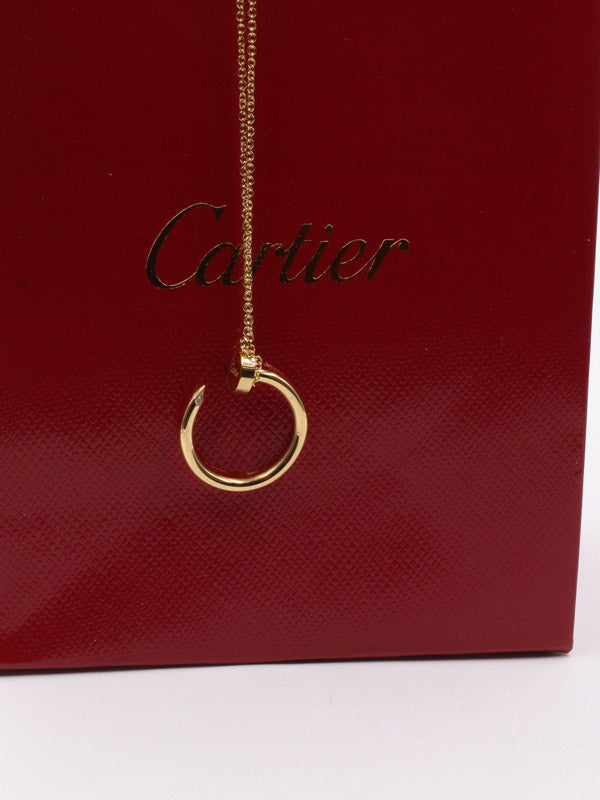 سلسال مسمار كارتير كبير ميتال لوقو سلسال CARTIER