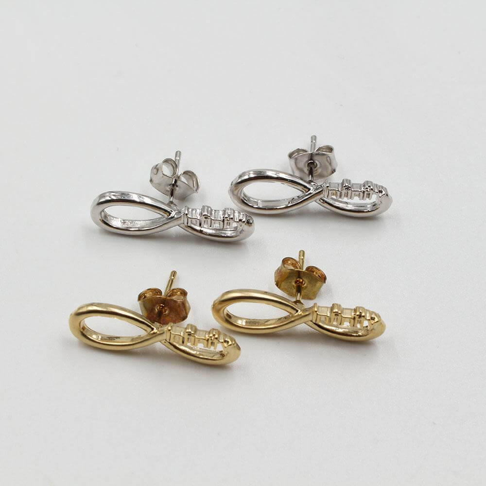 حلق تيفاني انفينيتي حلق متوفر 2 لون