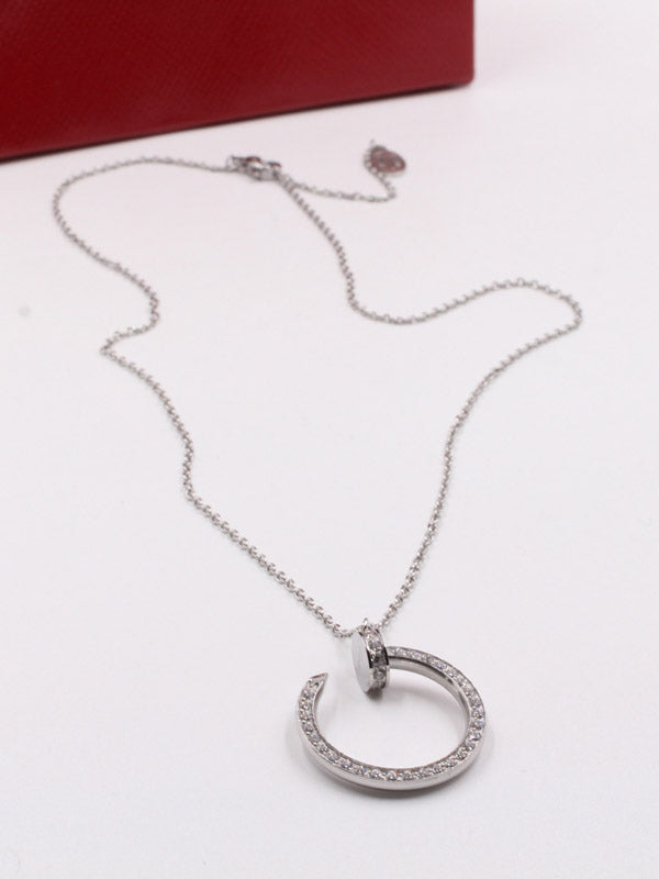 سلسال مسمار كارتير كبير زركون سلسال CARTIER