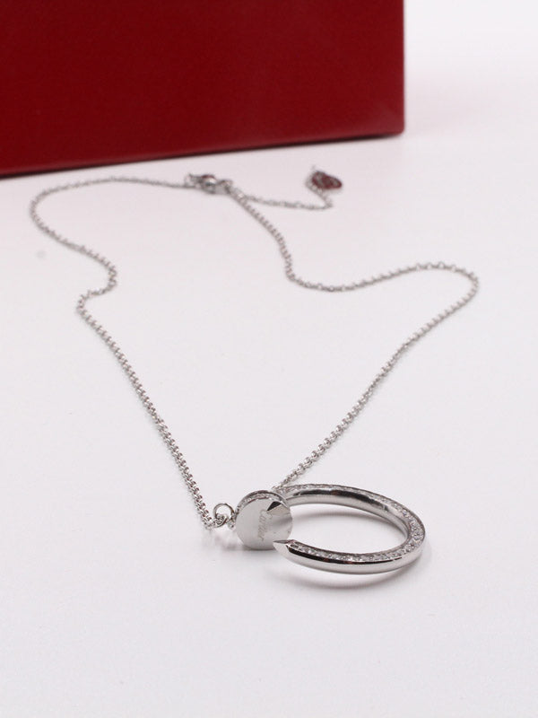 سلسال مسمار كارتير كبير زركون سلسال CARTIER