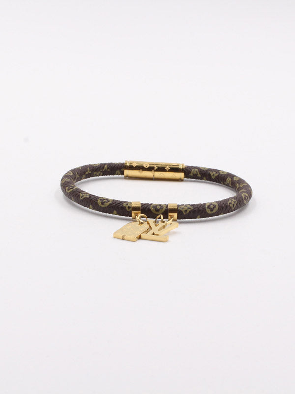 أسوارة لويس فيتون بني لذر اسواره louis vuitton