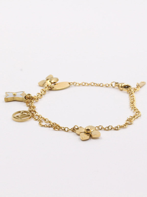 اسوارة لويس فيتون ذهبية تعليقات اسواره louis vuitton