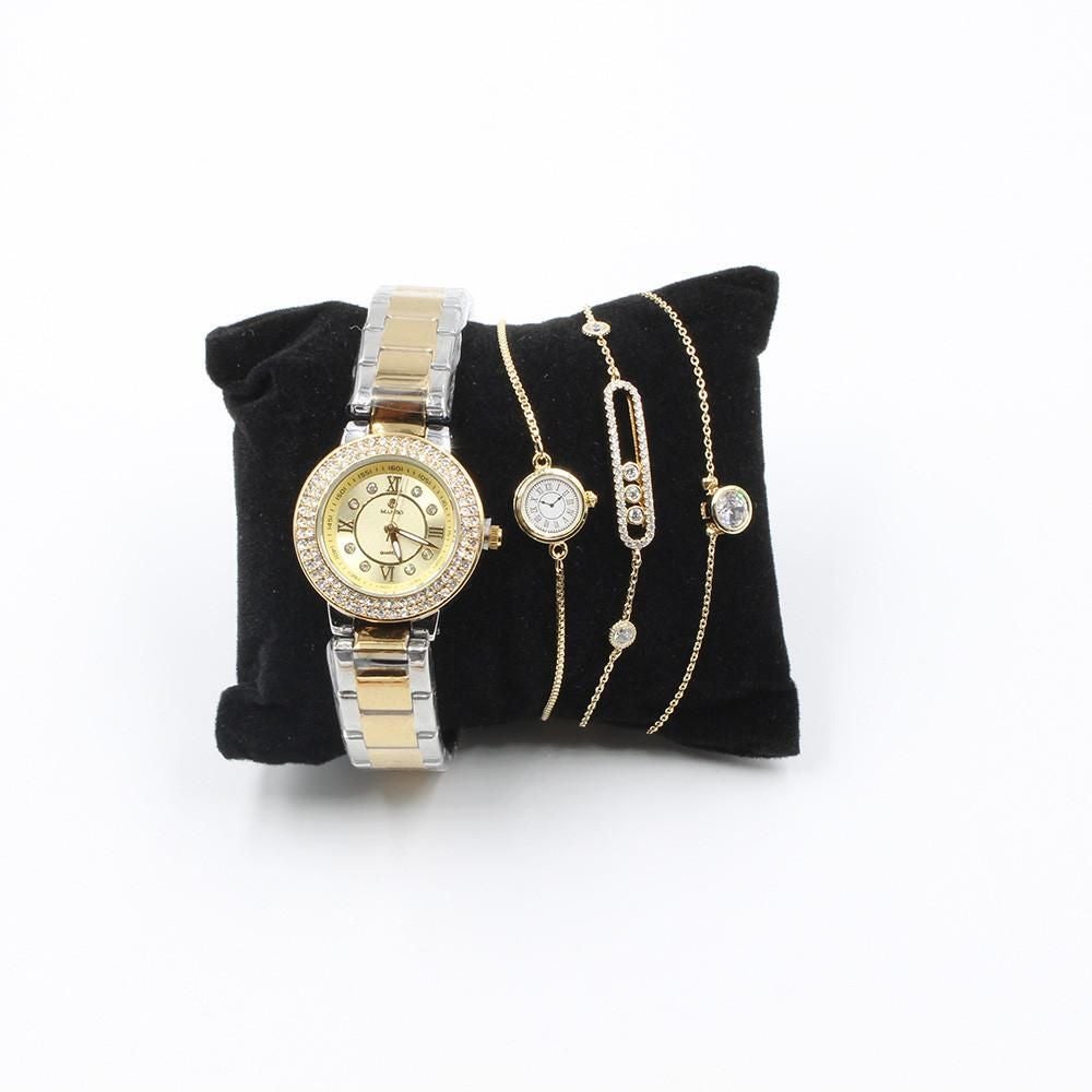 طقم ساعه ماركة ماندو اطقم ساعات متوفر 2 لون