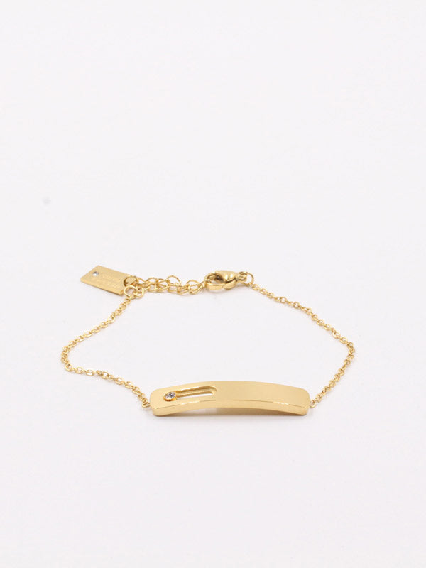 اسوارة ميسيكا ذهبي لوقو اسواره messika