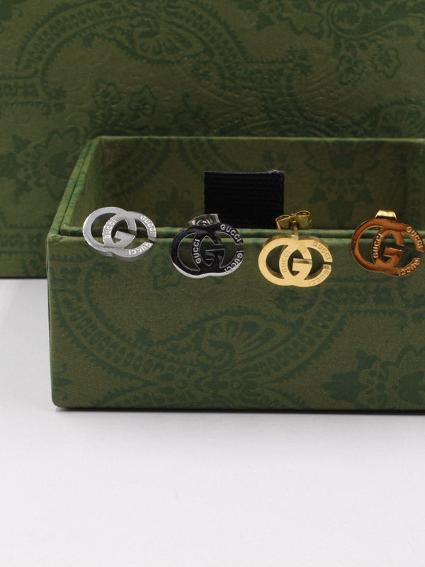 حلق قوتشي صغير لوقو حلق gucci