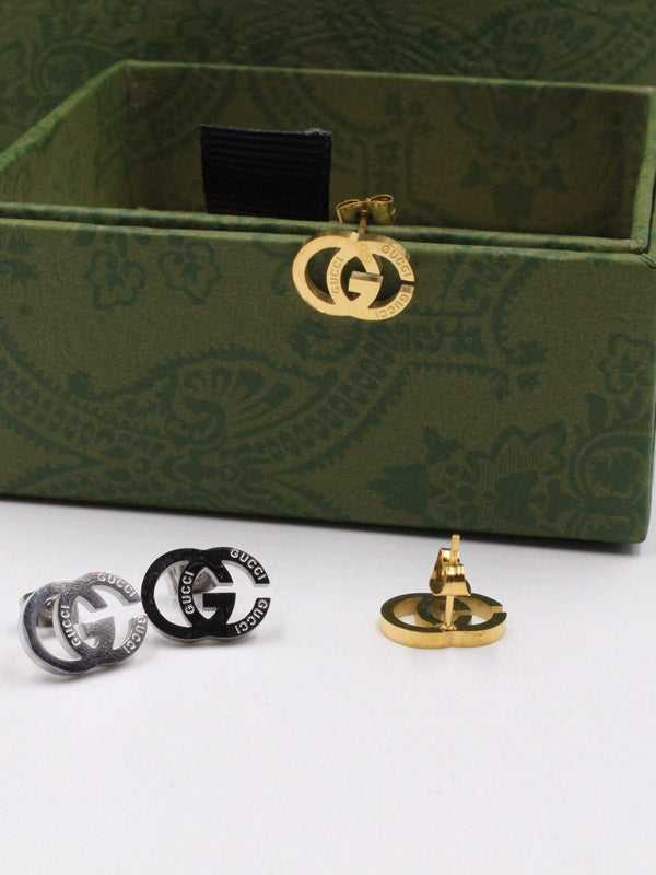 حلق قوتشي صغير لوقو حلق gucci