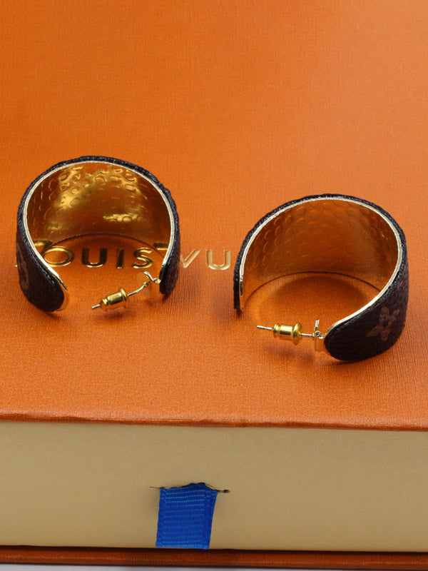 حلق لويس فيتون كيرف بروان بيق سايز حلق louis vuitton