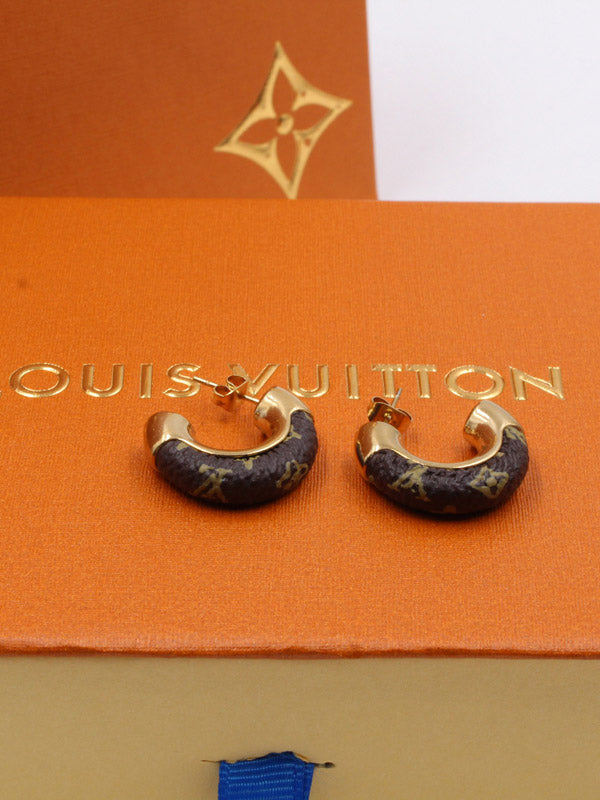 حلق لويس فيتون براون كيرف حلق louis vuitton