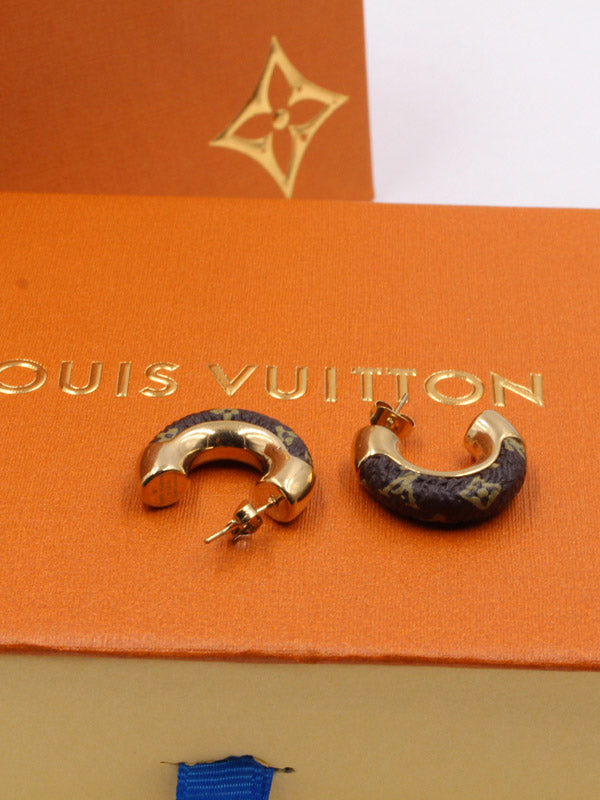 حلق لويس فيتون براون كيرف حلق louis vuitton