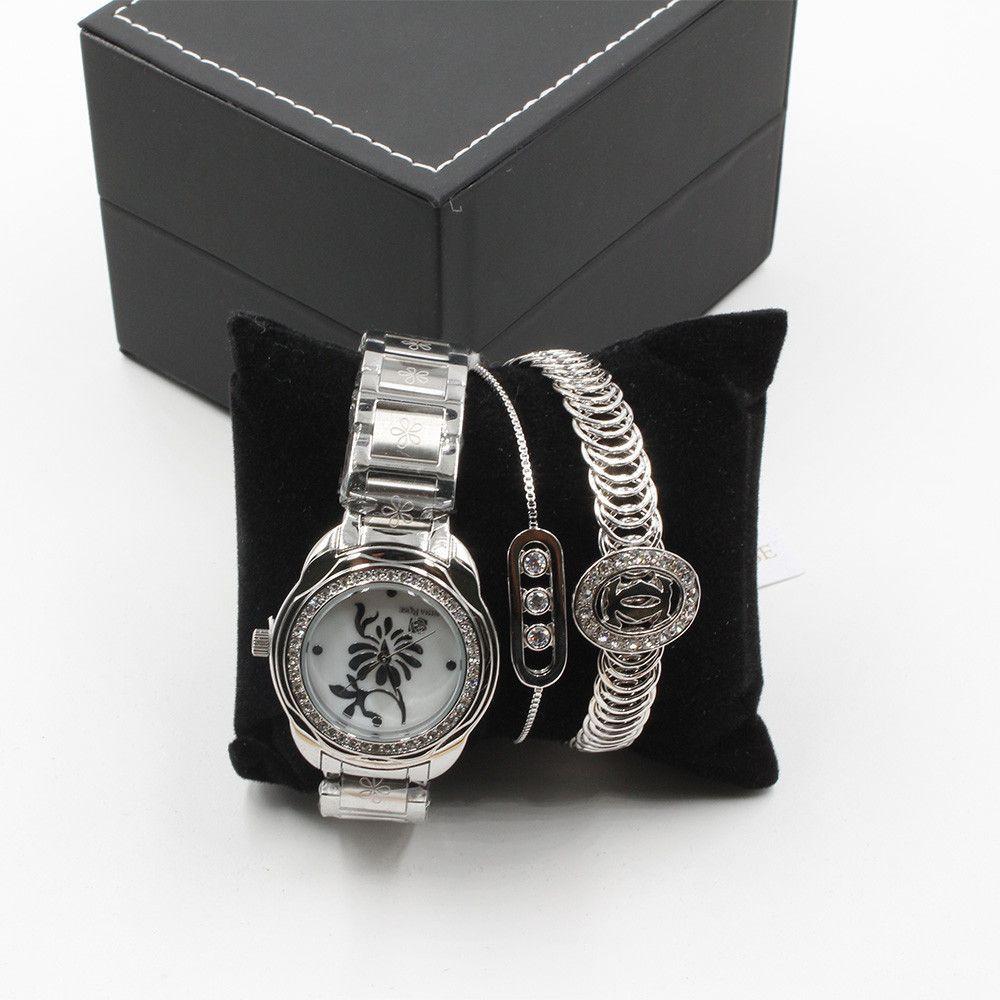 طقم ساعه ماركة نينا روز اطقم ساعات متوفر 2 لون