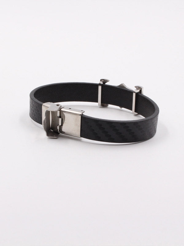 أسوارة كارتير رجالي جلد اسود اسواره CARTIER
