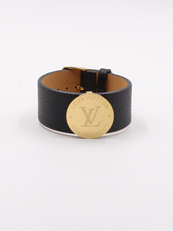 أسوارة لويس فيتون اسود عريضة لذر اسواره louis vuitton