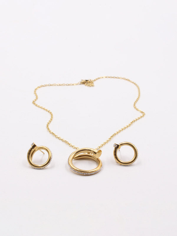 طقم كارتير مسمار ذهبي اطقم CARTIER