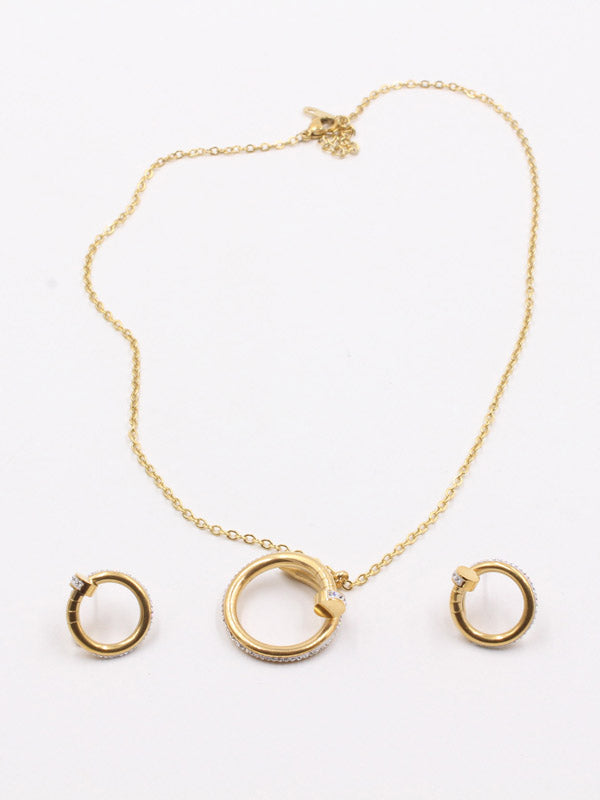 طقم كارتير مسمار ذهبي اطقم CARTIER