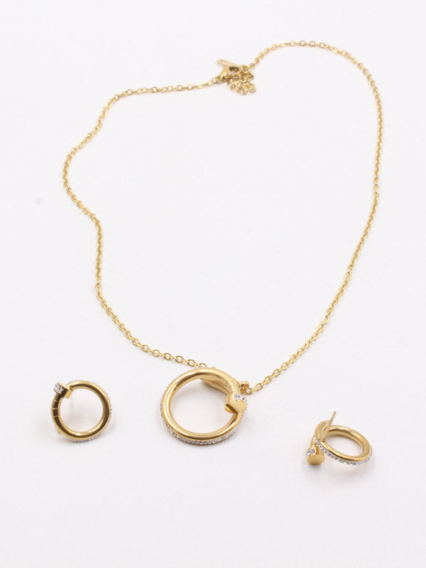 طقم كارتير مسمار ذهبي اطقم CARTIER