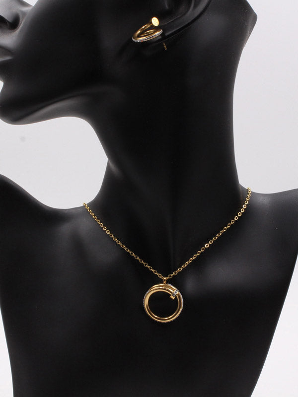 طقم كارتير مسمار ذهبي اطقم CARTIER