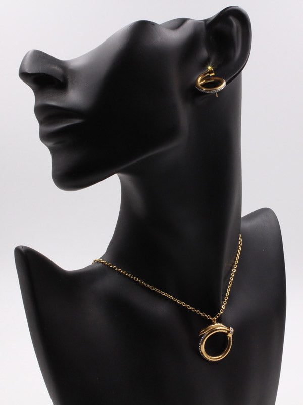 طقم كارتير مسمار ذهبي اطقم CARTIER