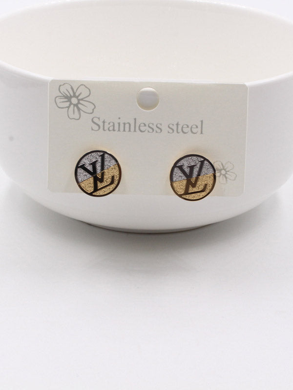 حلق لويس فيتون مدور هاف حلق louis vuitton