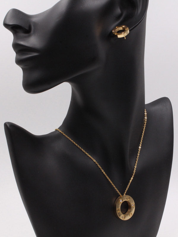 طقم كارتير لوف ذهبي لوقو ناعم اطقم CARTIER