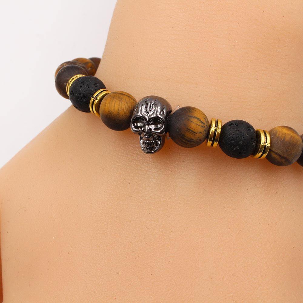 اسواره جمجمه خشبيه اللون اسواره متوفر 1 لون