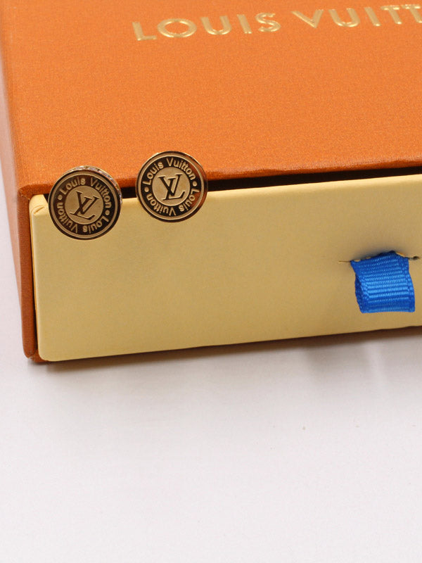 حلق لويس فيتون مدور زركون سايد حلق louis vuitton