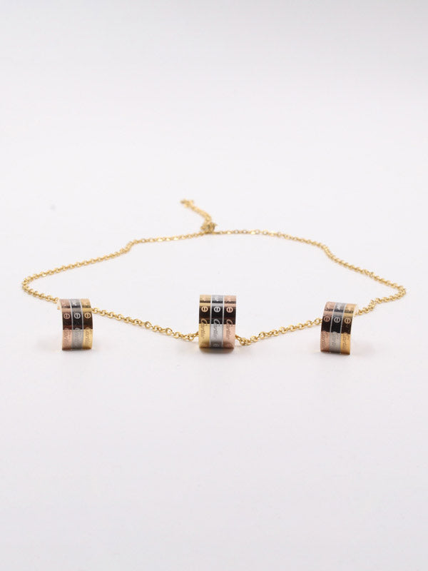 طقم كارتير ذهبي لوقو ناعم اطقم CARTIER