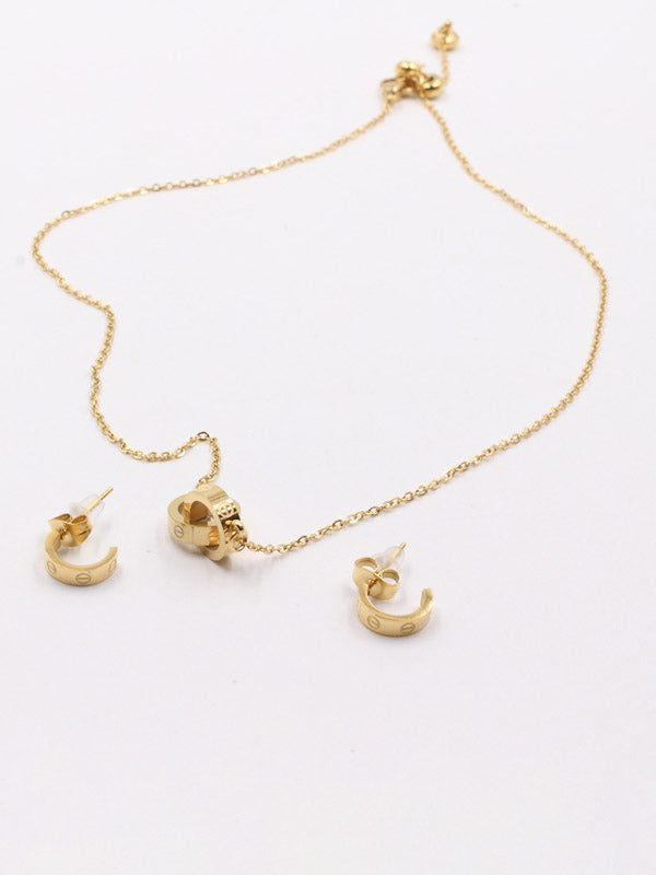 طقم كارتير ذهبي كيرف ناعم اطقم CARTIER ذهبي