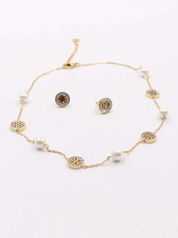 طقم توري بورش سمبل كيت لولو كريستال اطقم tory burch ذهبي