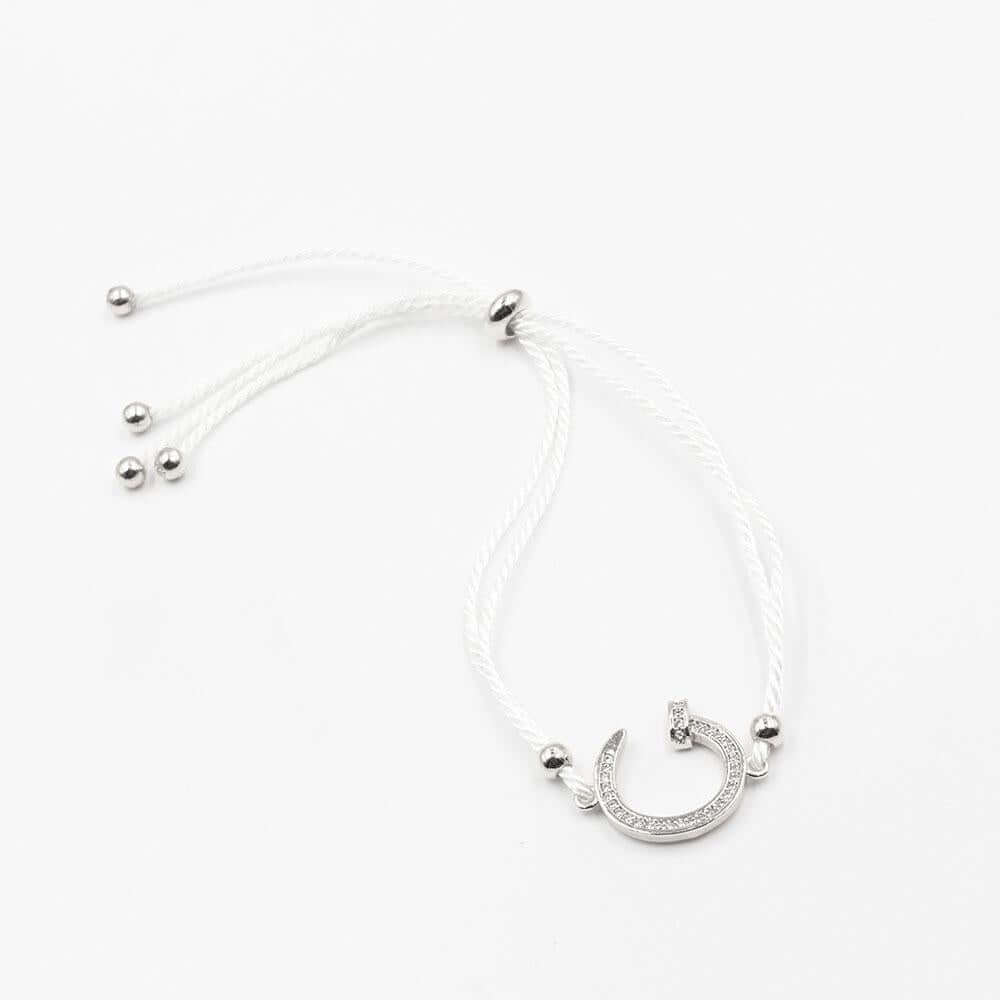 اسواره كارتير مسمار اسواره متوفر 9 الوان ابيض فضي