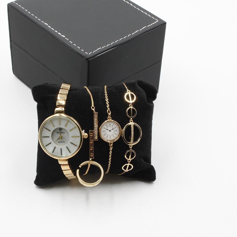 طقم ساعه ماركة ماندو اطقم ساعات متوفر 2 لون
